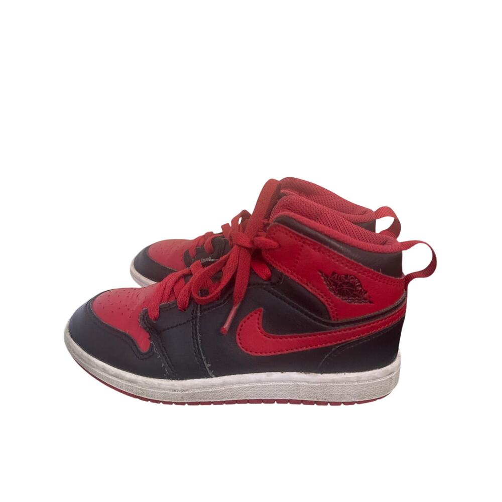 Nike Air Jordan 1 Mid Alternate Bred DQ8424-060 Youth Size 1Y